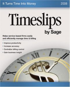 Sage Timeslips 2008